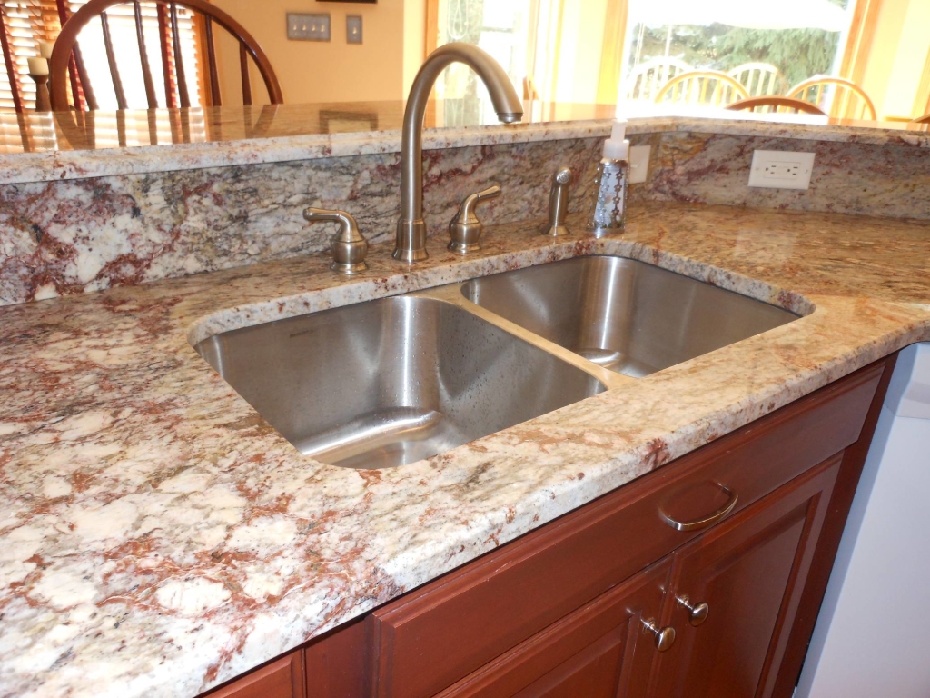 Stainless Steel Undermount Sink On Granite 1024x768 